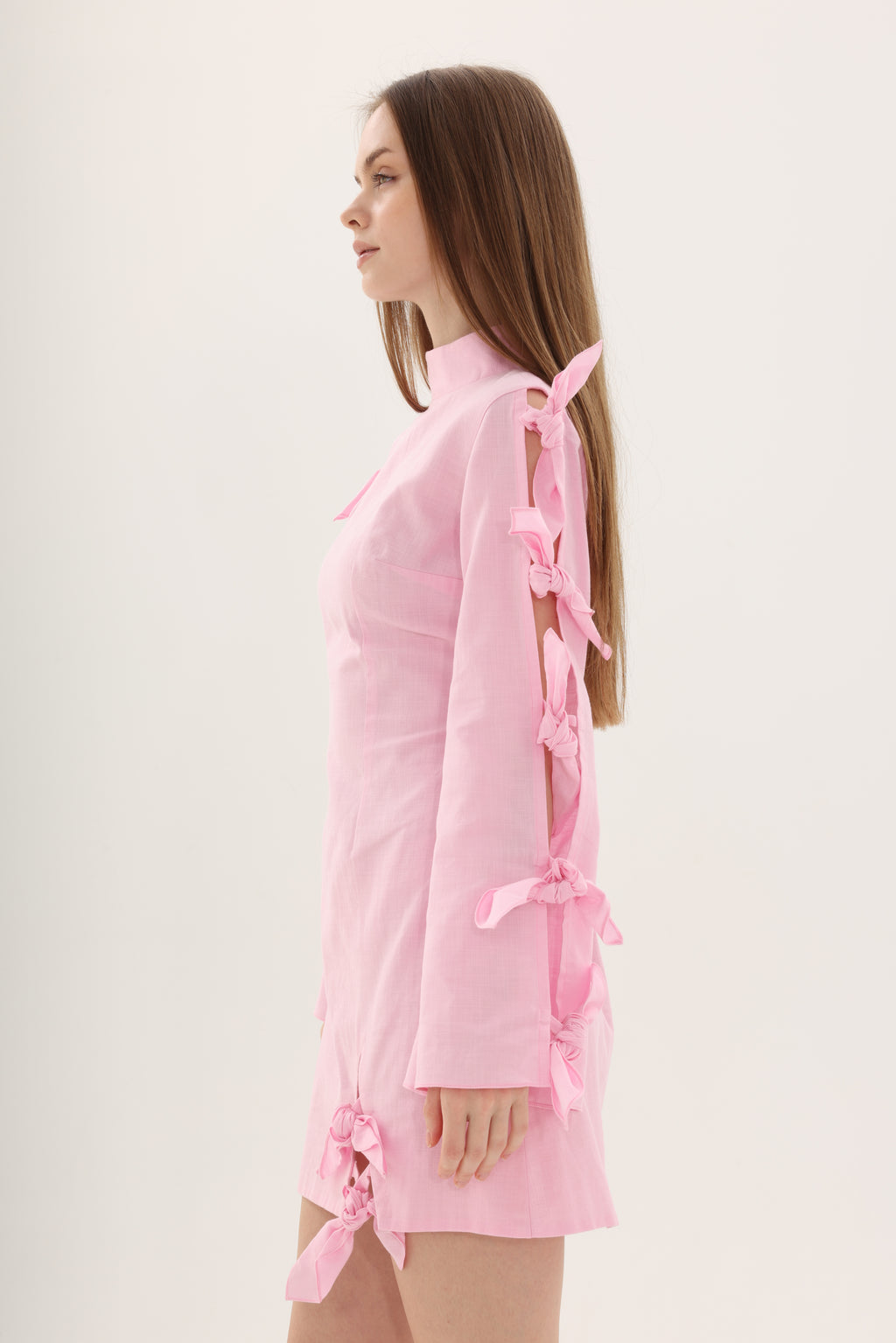 06 Tie-Up Mini Dress