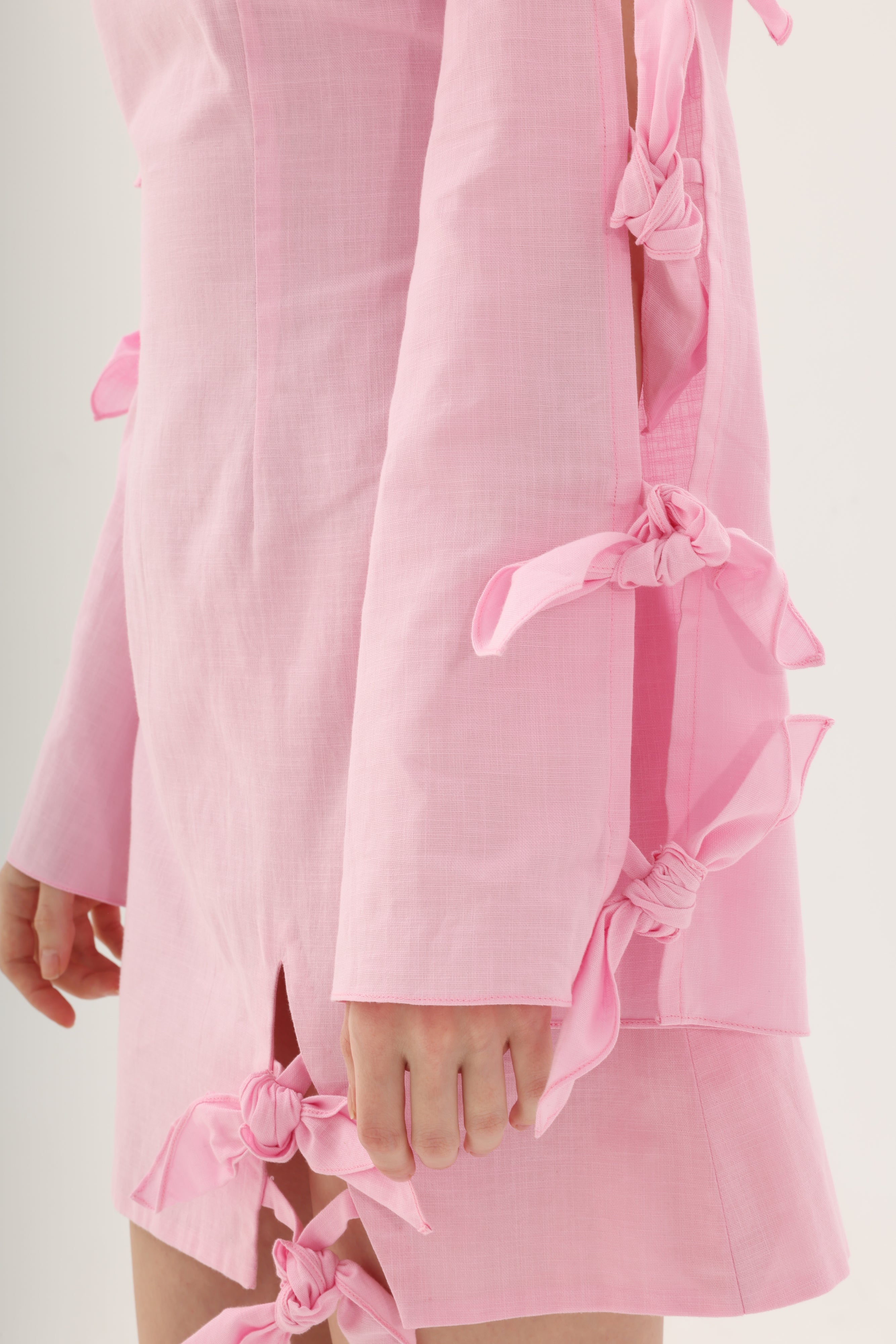 06 Tie-Up Mini Dress