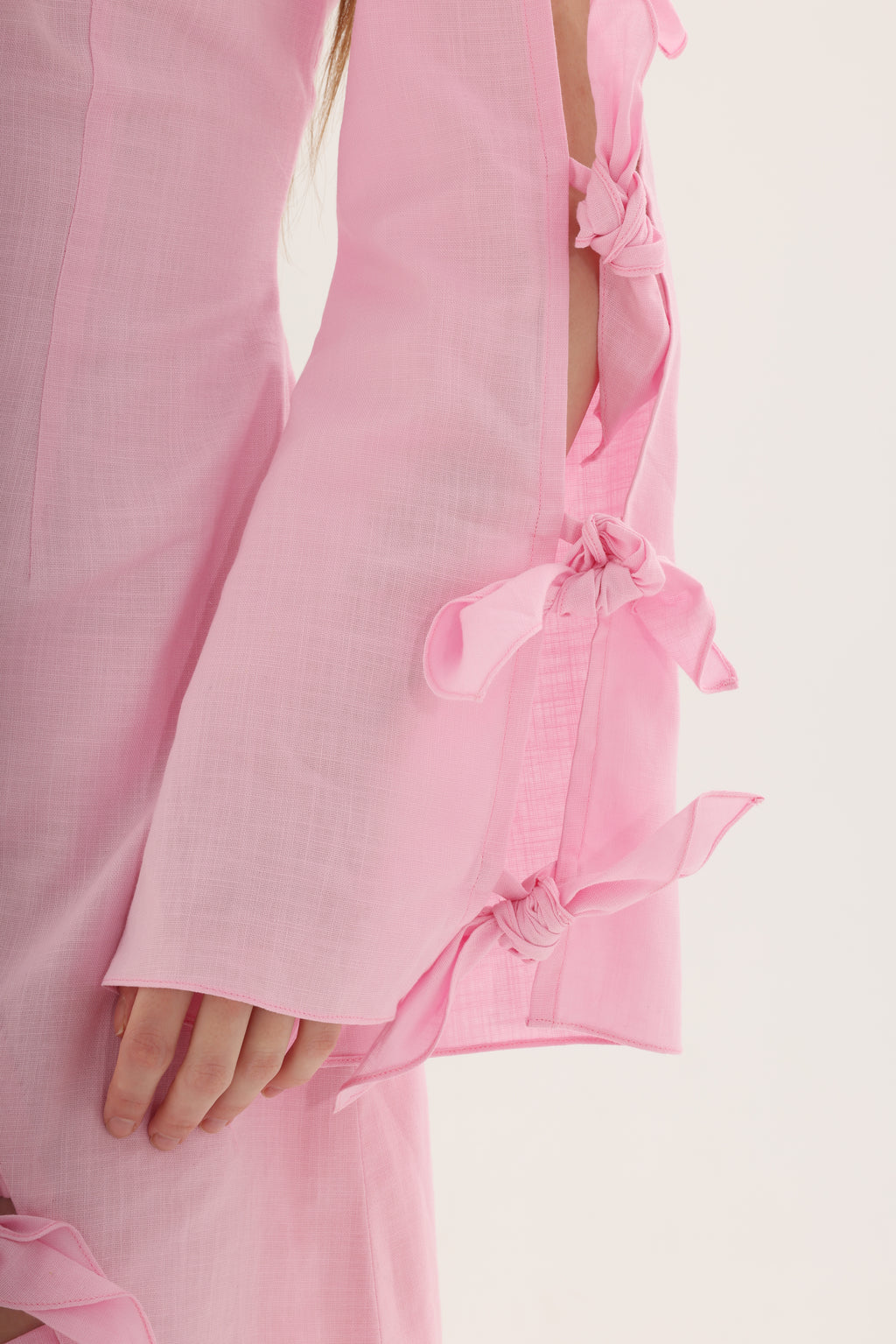 06 Tie-Up Mini Dress